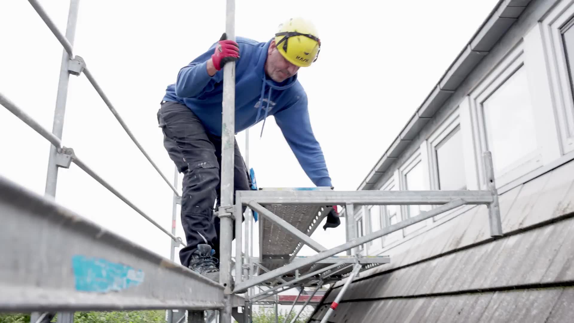 Gerüstbau Meiners – Baustelle am Niederrhein